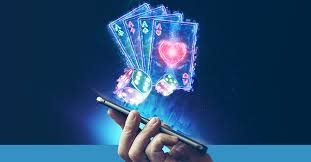 Colourful slot game reels displayed on a mobile phone screen in the Philippines